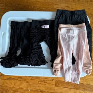 Baby Girl Legging Bundle (Posh Peanut, Ruffle Butts, Kate Quinn, Zara)